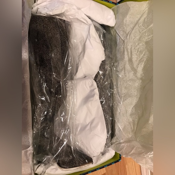 TORY BURCH LILA CALF HAIR KNEE BOOTS SIZE 7, 7.5, 8, 8.5 - Picture 6 of 11